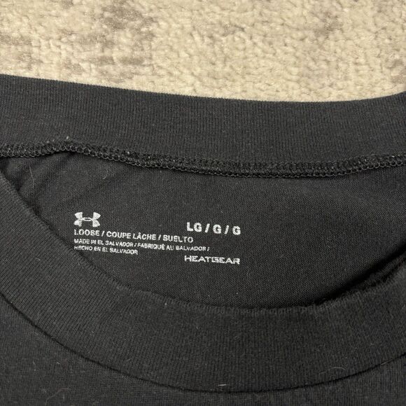 Under Armour T Shirt Loose Heatgear “ Your Are Your Only Limit” Size Large - Picture 3 of 6